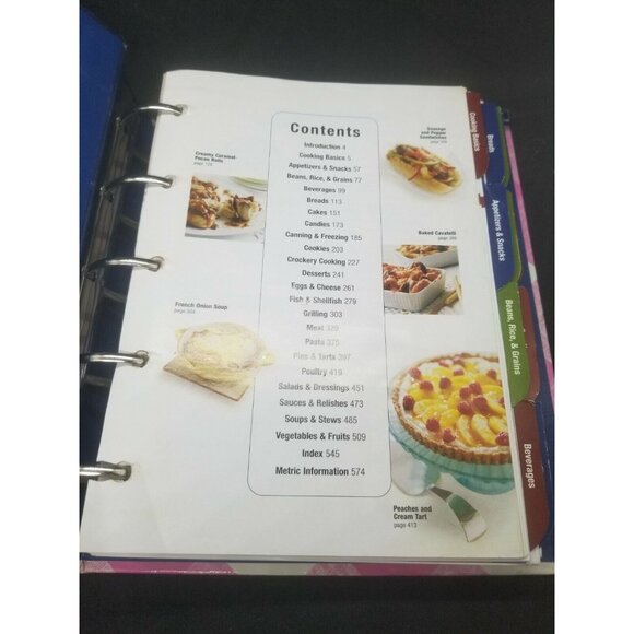 BHG New Cook Book Limited Edition by Better Homes and Gardens Ring Bound Pink - Picture 7 of 9